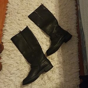 Black boots,riding boots